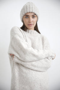Alpaca Wool Hand Knitted Hat