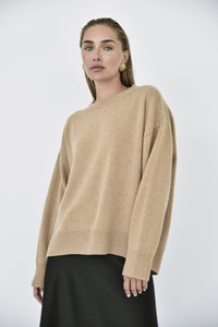 Oversized Cashmere And Merino Sweater