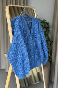 Mohair Silk Short Lace Cardigan Ella