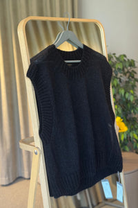 Mohair Silk Oversized Vest
