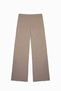 Merino Wool Trousers In Wide Silhouette