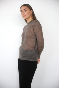 Mohair Long Sleeve Top Paris