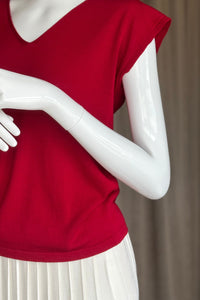 Silk Cotton Kimono Sleeve Top