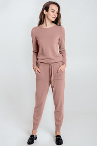 Merino And Cashmere Blend Trousers With Pockets
