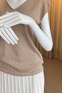 Silk Cotton Kimono Sleeve Top